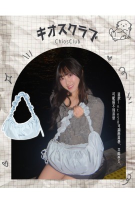 CHIOS CLUB - Jelly Big Bubble Bag TOTE58/藍色